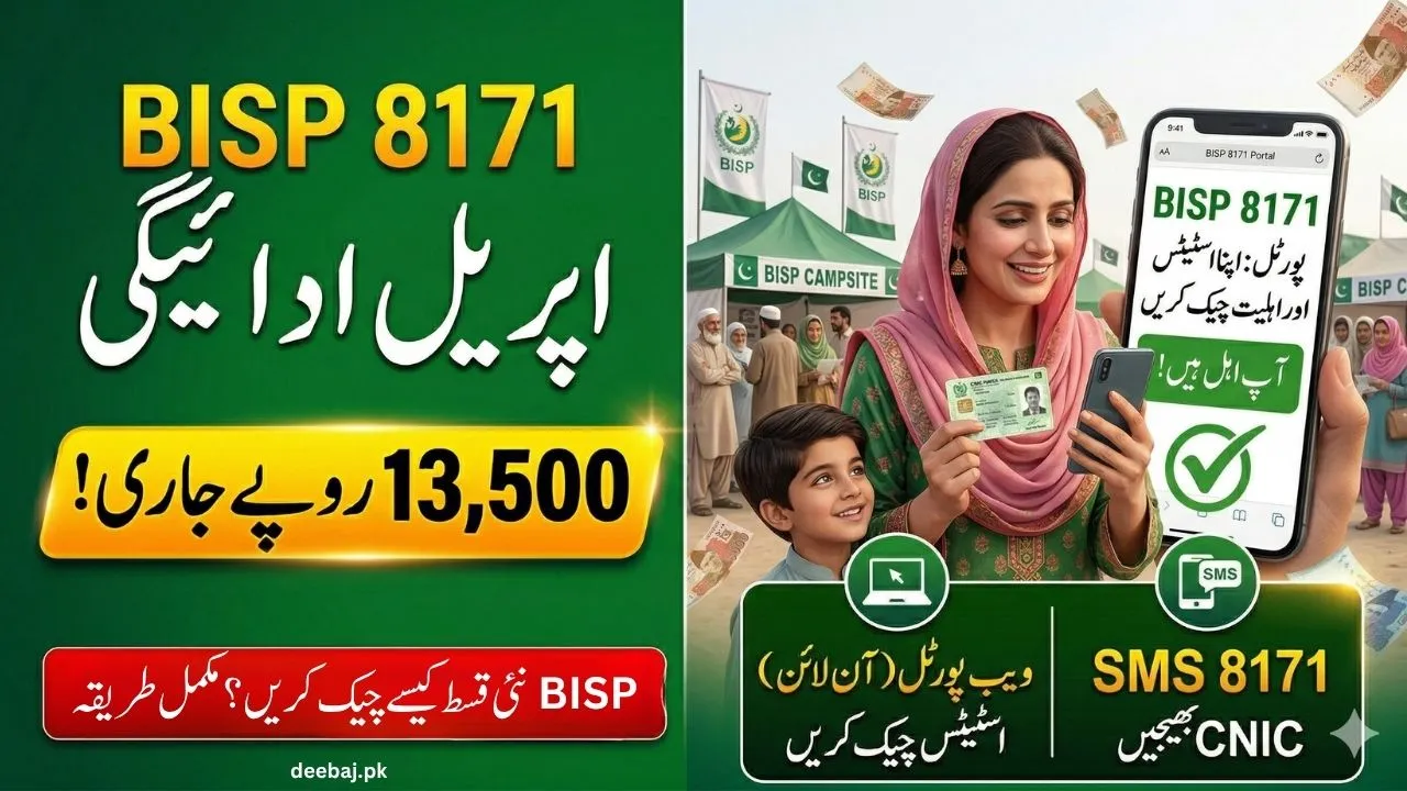 BISP 8171 Program April Payment 2026 Eligibility, Status Check & Latest Updates